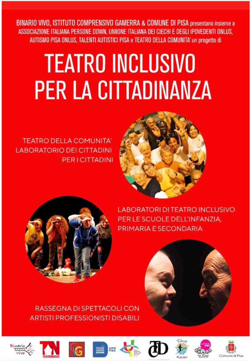 Al Teatro Nuovo di Pisa va in scena la grande festa dell’inclusione!